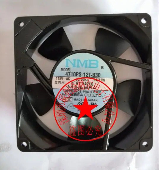 일본 120 25 알루미늄프레임 AC 냉각팬 4710PS-12T-B30 115V