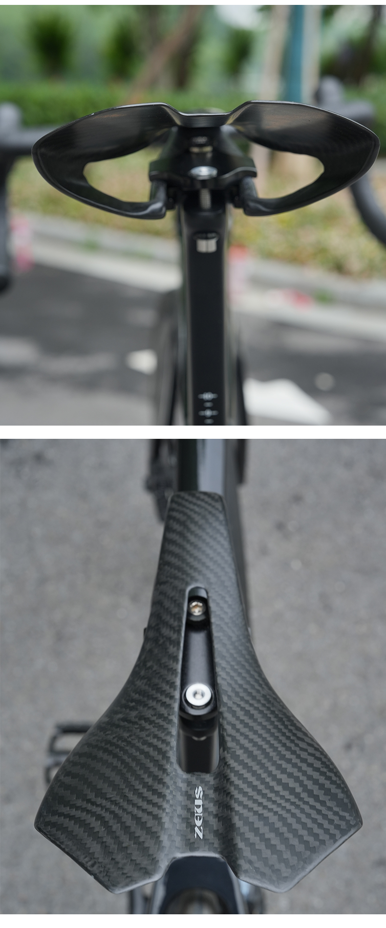 호비 제우스 ZEIUS T-98 카본 자전거안장 전립선 무통증 로드 MTB 픽시 명품안장 3년보증 이미지 7