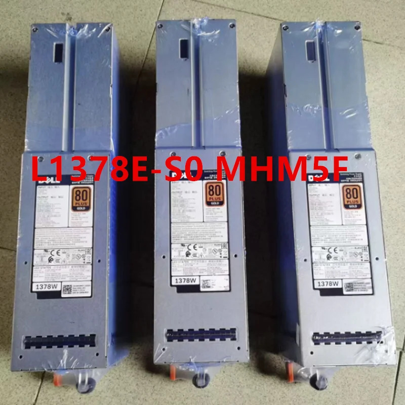 DELL SC7020 SC5020 SCV3020 1378W L1378E-S0 MHM5F 0MHM5F PS-3142-3D 거새 원본 전원공급장치 새 처럼 작동