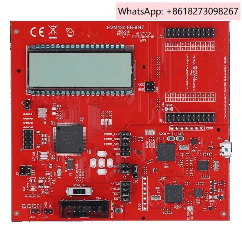 EVM430-FR6047 MCU 초저전력 유도 평가 모듈 MSP430FR6047