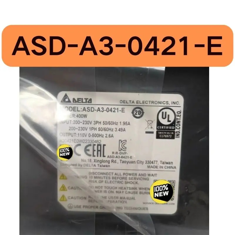 ASD-A3-0421-E 400W 드라이브 신