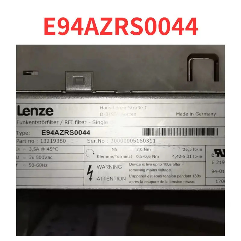 리퍼 E94AZRS0044 주파수 변환기 베이스 카드 슬롯 완료