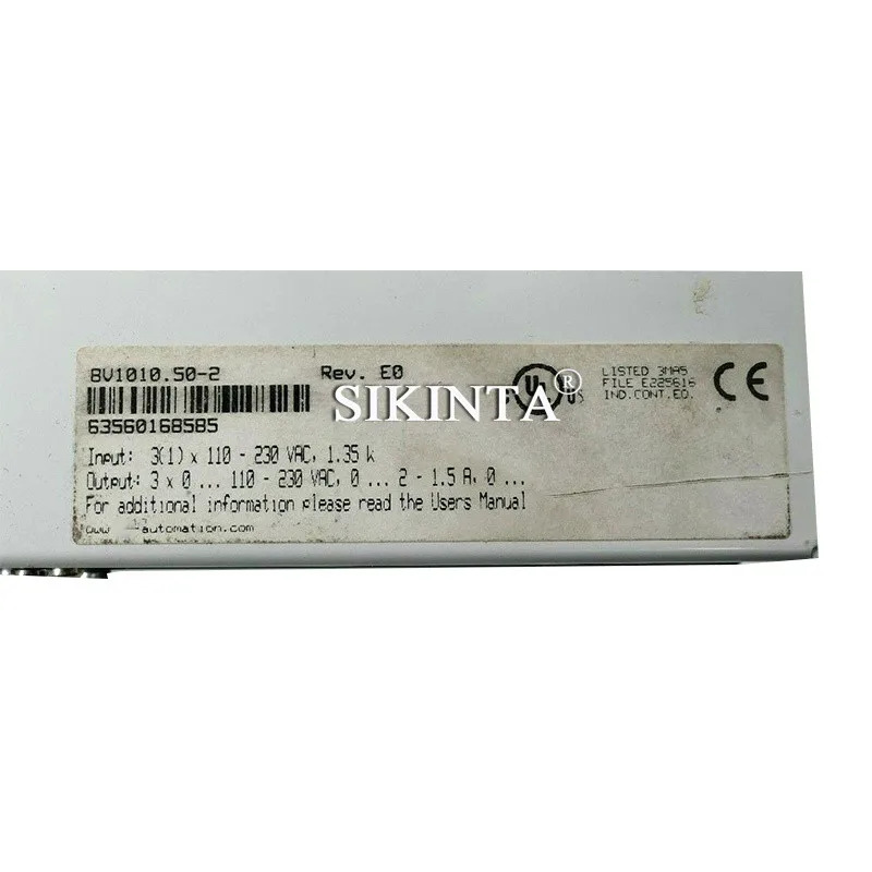 1010 서보 드라이브 8V1010.50-2 8V1016.50-2 8V1016.501-2 증폭기 완전 리퍼