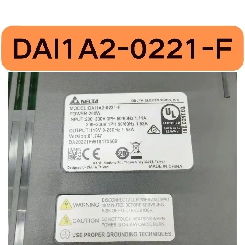 DAI1A2-0221-F A2 서보 드라이버 200W 신
