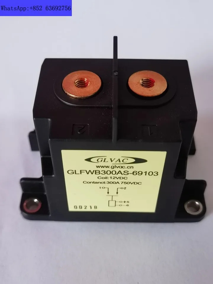 에너지 고전압 DC 접촉기 FLFWB300AS 접점 750V300A 코일 12V