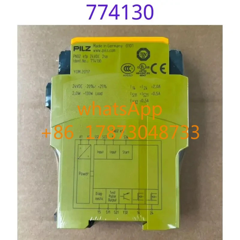 오리지널 안전 릴레이 PNOZ e1p 774130