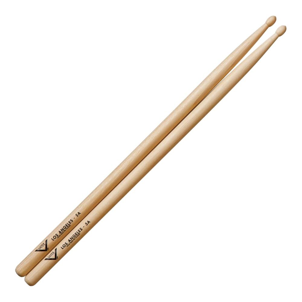 베이터 로스앤젤레스 5A 우드 팁 히코리 드럼 스틱, 페어 Wood Tip 3 Pair - 상품 이미지