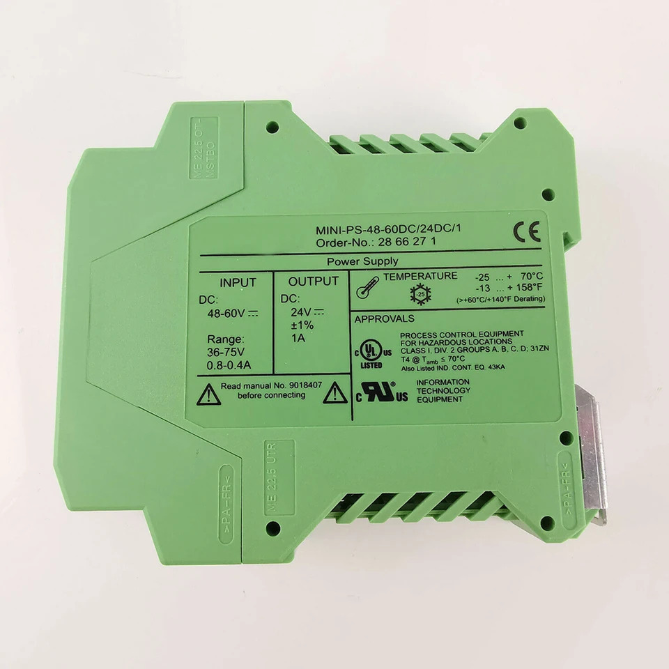 2866271 미니 전원 DC/DC 컨버터 전원공급장치 미세 MINI-PS-48-60DC/24DC/1-2866271