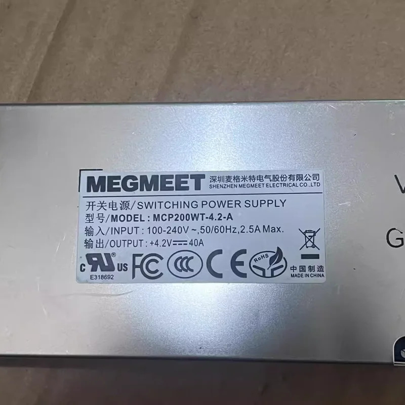 MEGM호환EET 4.2V45A 200W MCP200WLT-4.2 4.2V40A MCP200WT-4.2-A 4.5V60A MCP300D-4.5거전원공급장치는 새것처럼 작동