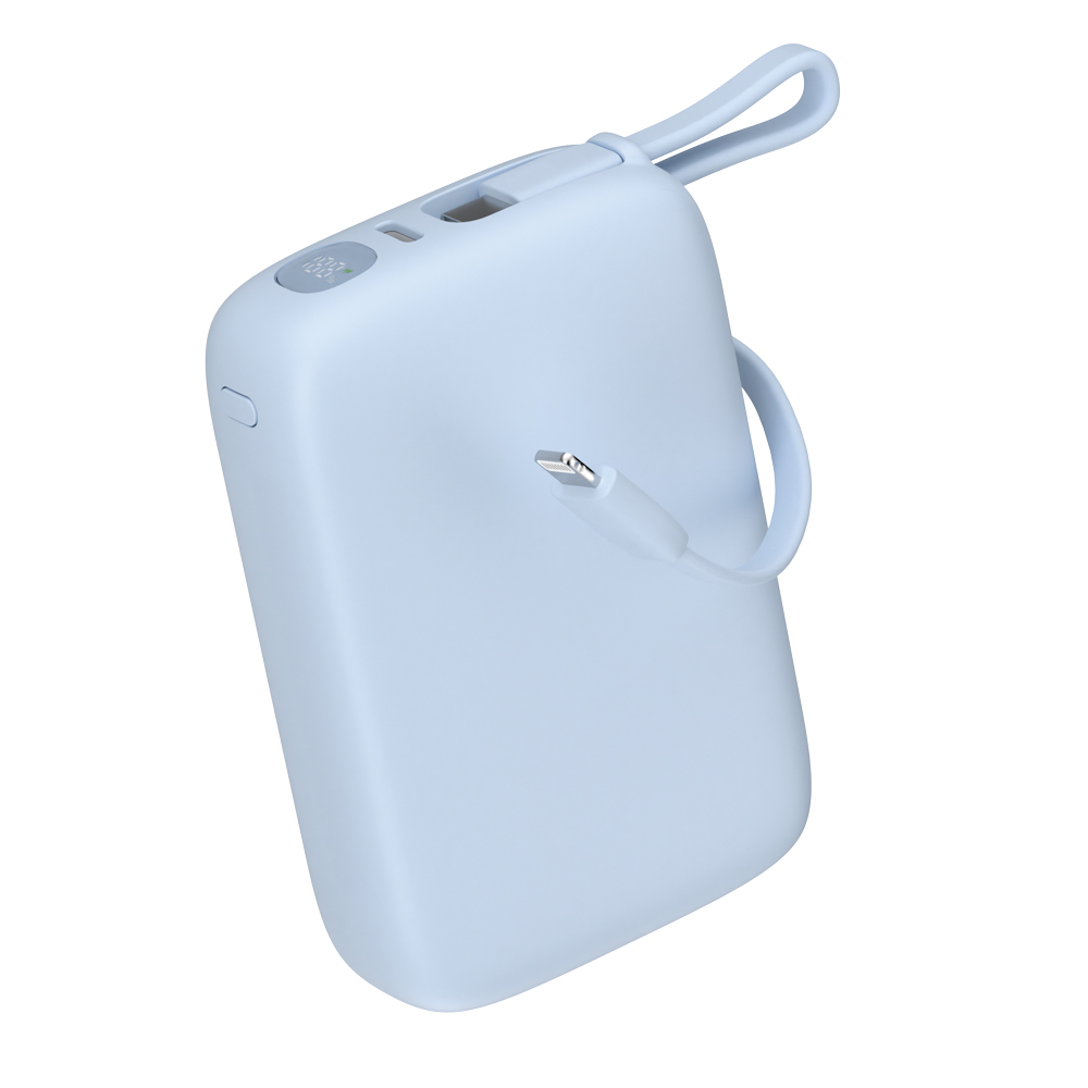 이어맥 팬톤 빌트인 케이블 미니 고속충전 대용량 보조배터리 20000mAh 22.5W 이미지 2