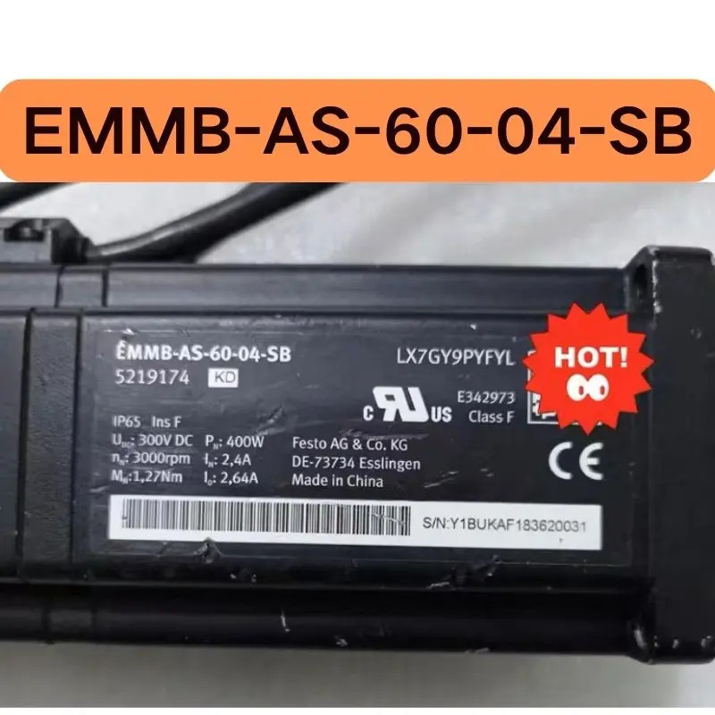 리퍼 400W 모터 EMBB-AS-60-04-SB 완료 정상 작동