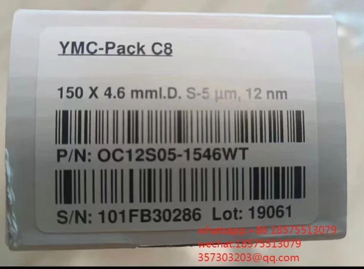 YMC 팩 C8 트라이아트 C18 수구 ODS-AQ 컬럼 OC12s05-1546WT TA12S03-2546PTH HS12S05-2546WT AQ12S05-25