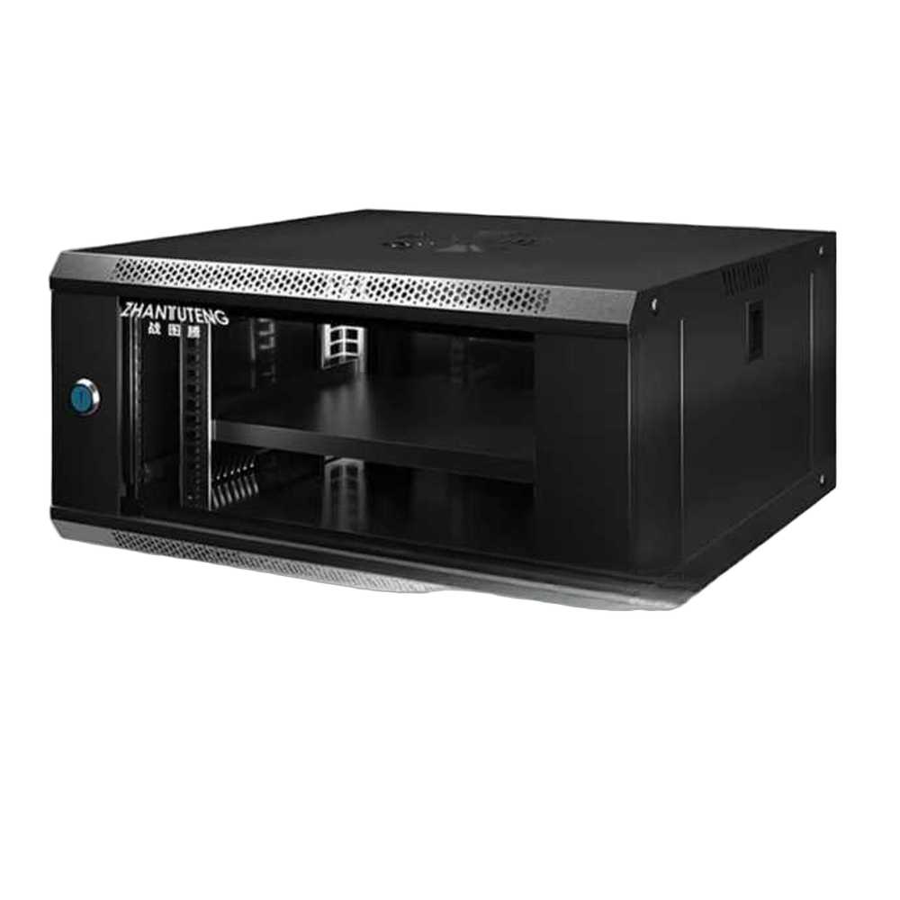 CCTV 보관함 네트워크 장비 수납장 시건 장치 서버랙 6U - 상품 이미지