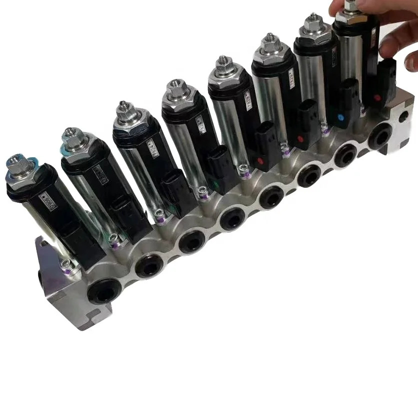 SK200-8 솔레노이드 밸브 세트 블록 ASSY YN35V00047F1