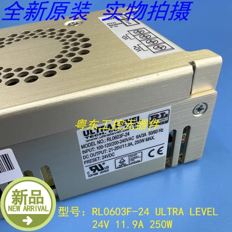 ULTRA LEVEL 24V11.9A 250W RL0603F-24새 원본 전원공급장치