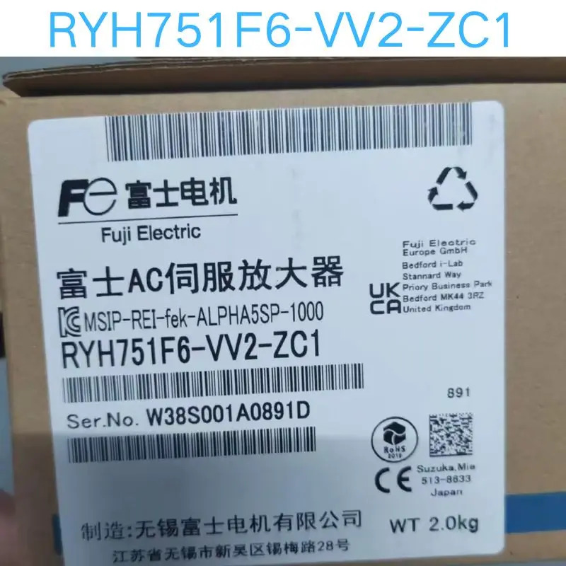 서보 드라이브 RYH751F6-VV2-ZC1 신