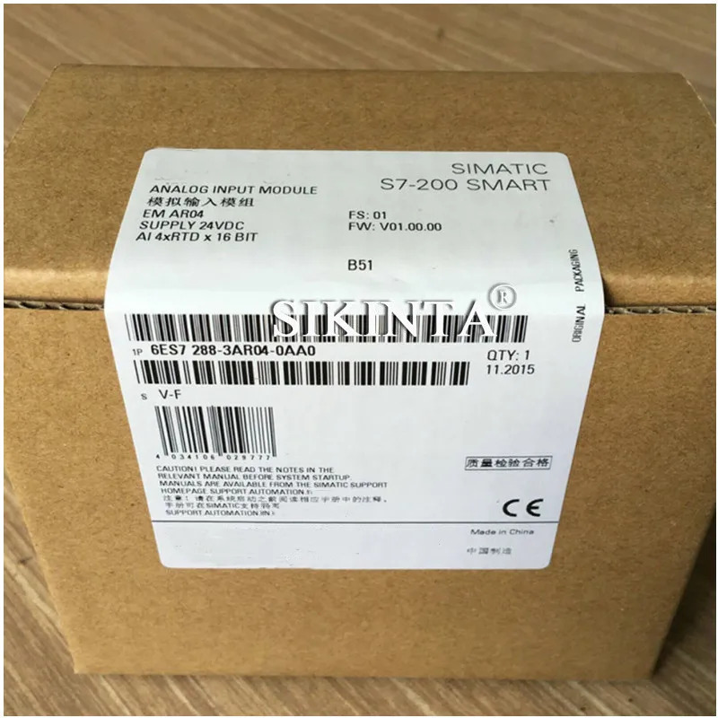 S7-200 6ES7288-3AR02-0AA0 6ES7288-3AR04-0AA0 PLC 스마트 EM 모듈 완전히 리퍼