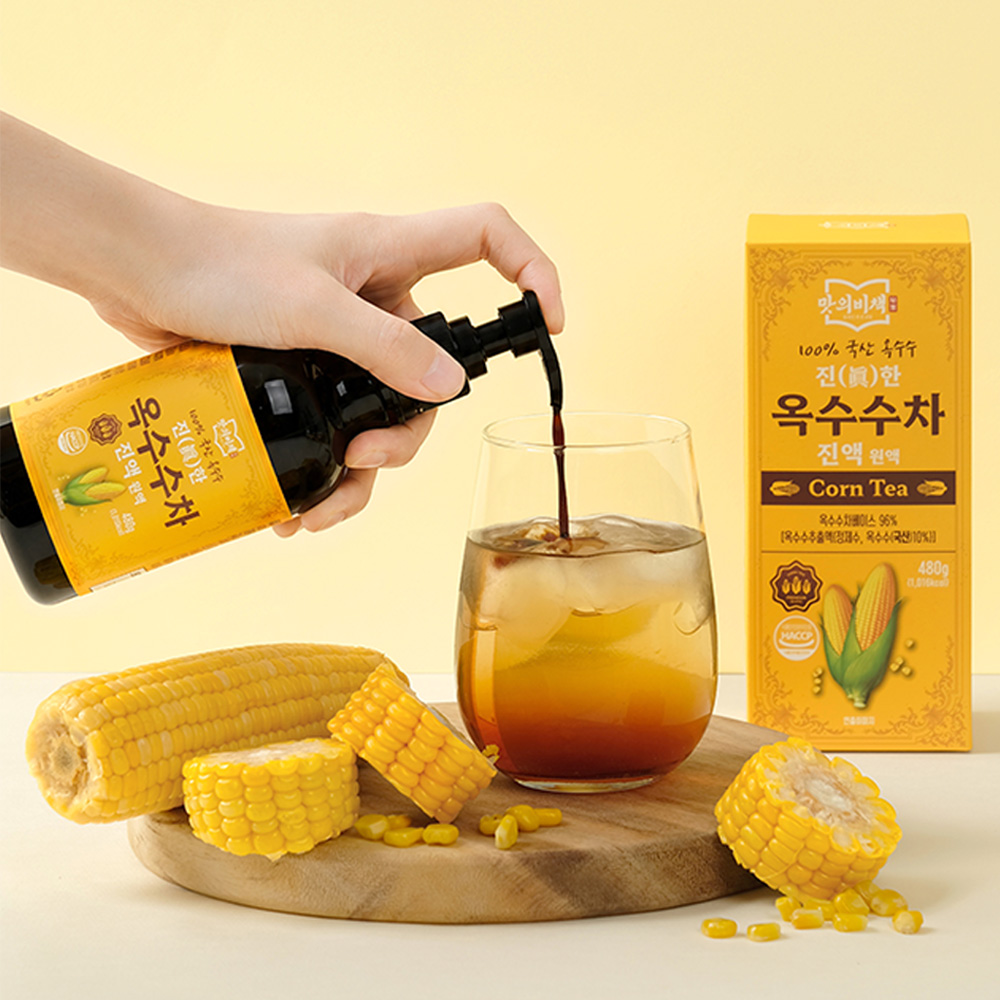 맛의비책 진한 국산 옥수수차 진액 원액 480g, 1개 - 상세 이미지 2