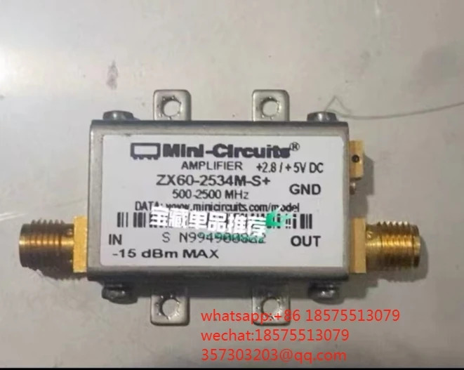 미니 회로ZX60-33LN-S ZX60-2534M-S 저잡음 증폭기