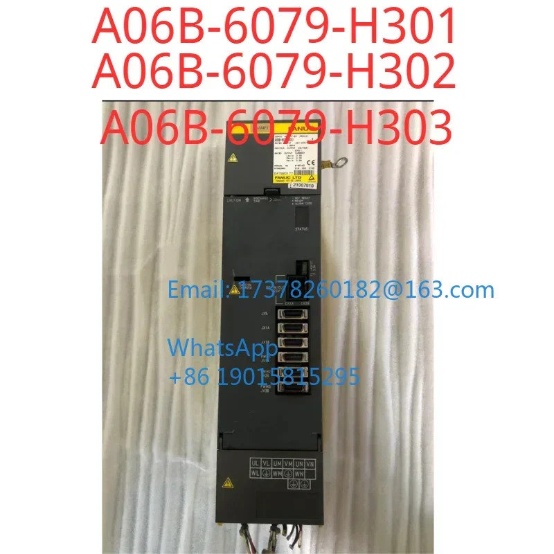 A06B-6079-H301 A06B-6079-H302 A06B-6079-H303 리퍼 완료상태서보 드라이브
