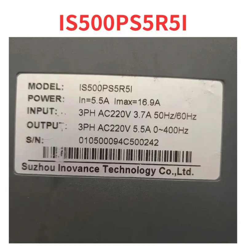 서보 드라이버 리퍼 완료 IS500PS5R5I 신