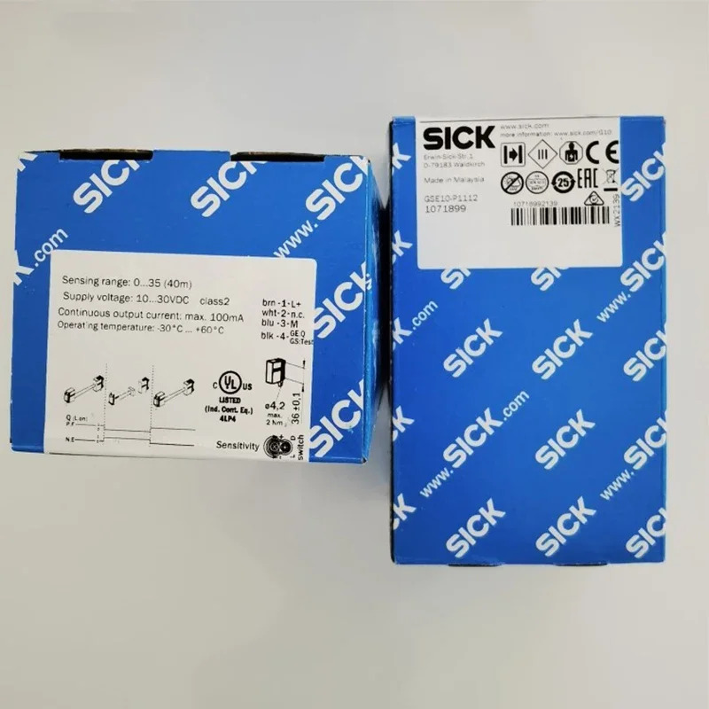 오리지널 SICK Schucker 투과형 광전센서 GSE10-P1112 잘못된 리퍼 페널티 10