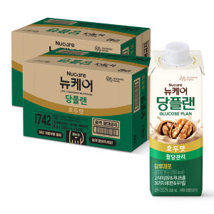 뉴케어 당플랜 호두맛 균형영양식 당뇨환자영양식 200ml, 48개 맛있게 먹은 솔직 후기 - 상품 이미지 1