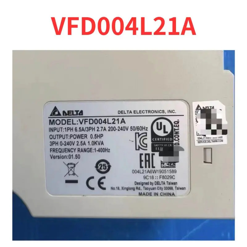 리퍼 완료 주파수 변환기 VFD004L21A 신