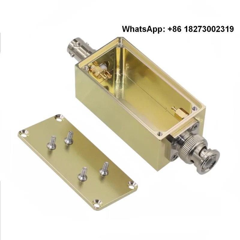 DIY RF 차폐 알루미늄 임피던스 저항 네트워크 AL2391 BNC 프로젝트 인클로저