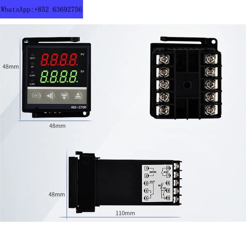 온도조절기 지능형 PID 온도 제어 스위치 C400C700C900