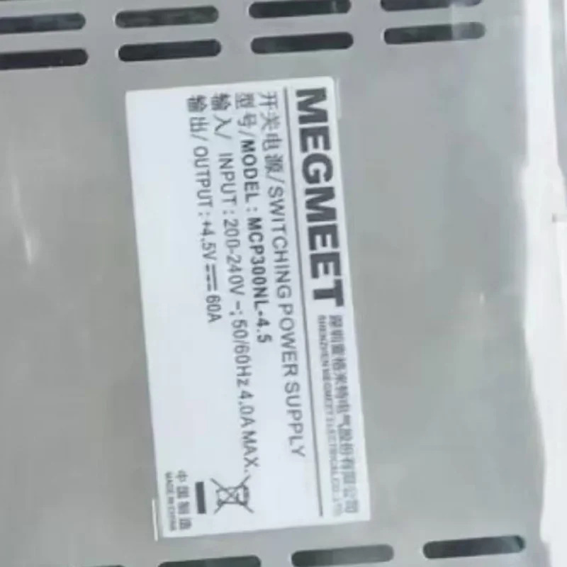 MEGM호환EET 4.5V60A 300W MCP300NL-4.5 3.8V50A 260W MMP260-3.8-B 새 원본 전원공급장치