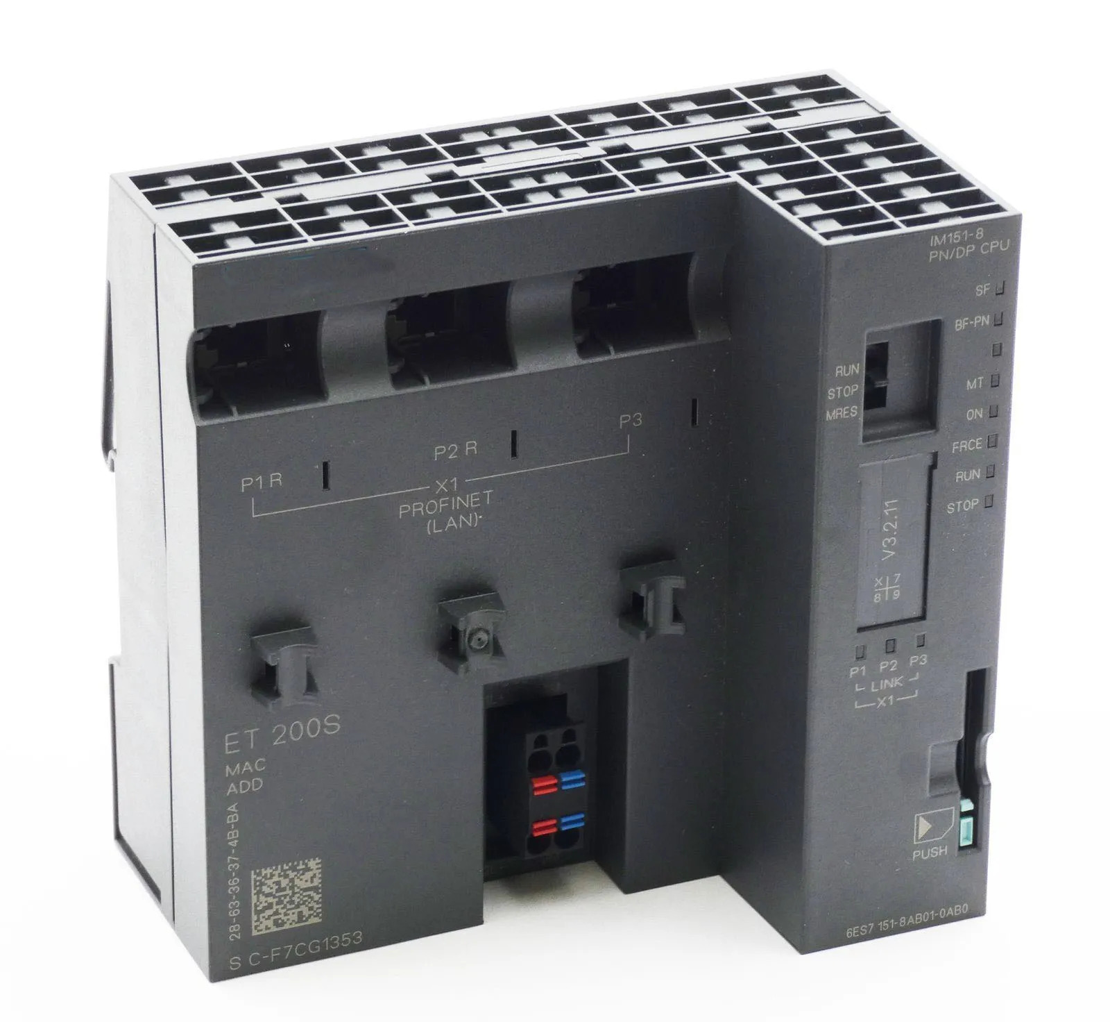 PLC 모듈 6ES7151-8AB01-0AB0완전히 리퍼