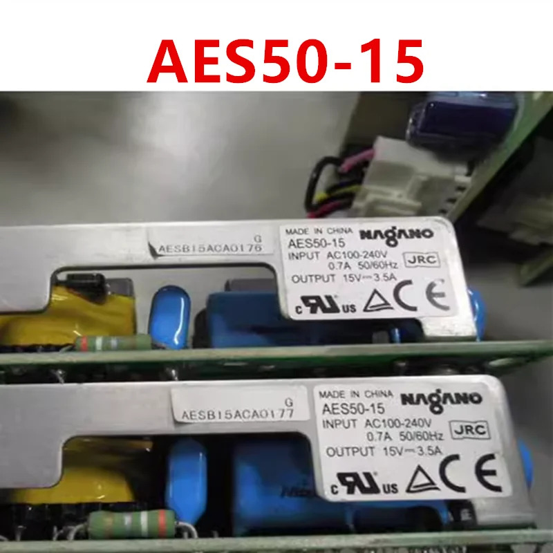 NAGANO 15V3.5A 50W AES50-15 24V2.5A AMS호환50-24 리퍼 전원공급장치 새 처럼 작동