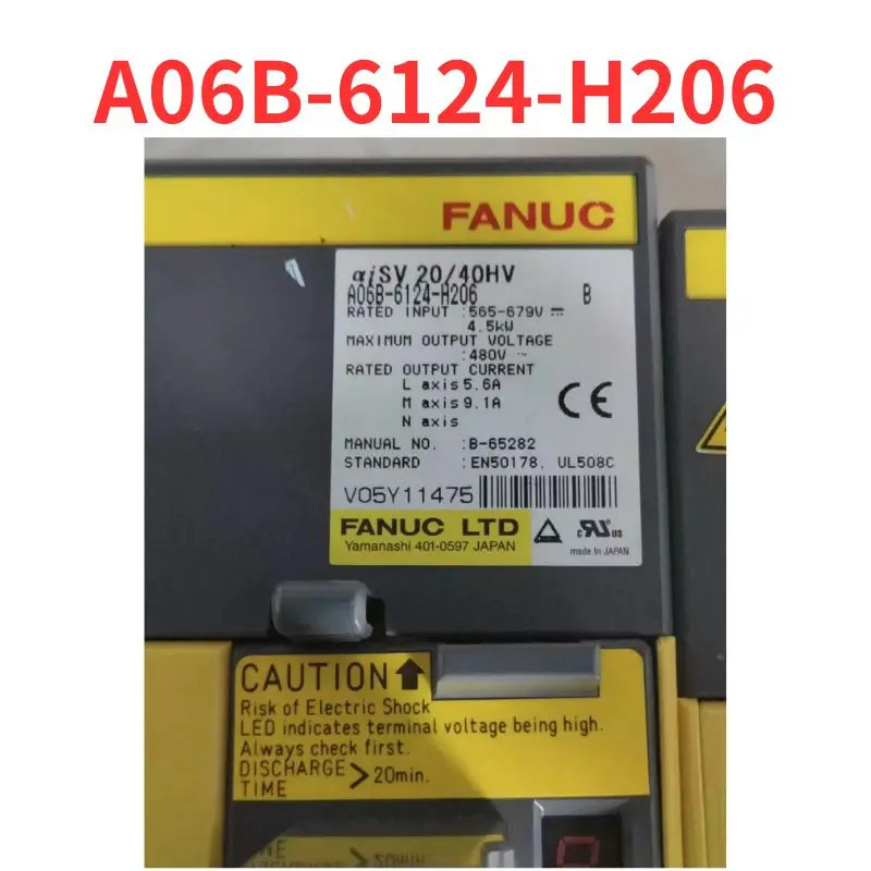A06B-6124-H206 서보 드라이버 리퍼 완료 신