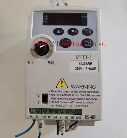 VFD002L21A는 3개월 A로 작동 상태가