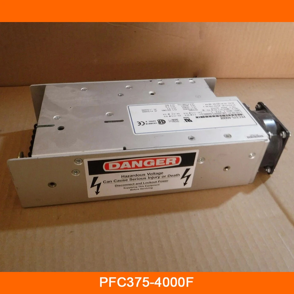장치 전원공급장치 AC/DC 컨버터 POWER-ONE PFC375-4000F 5V 2X12V 375W