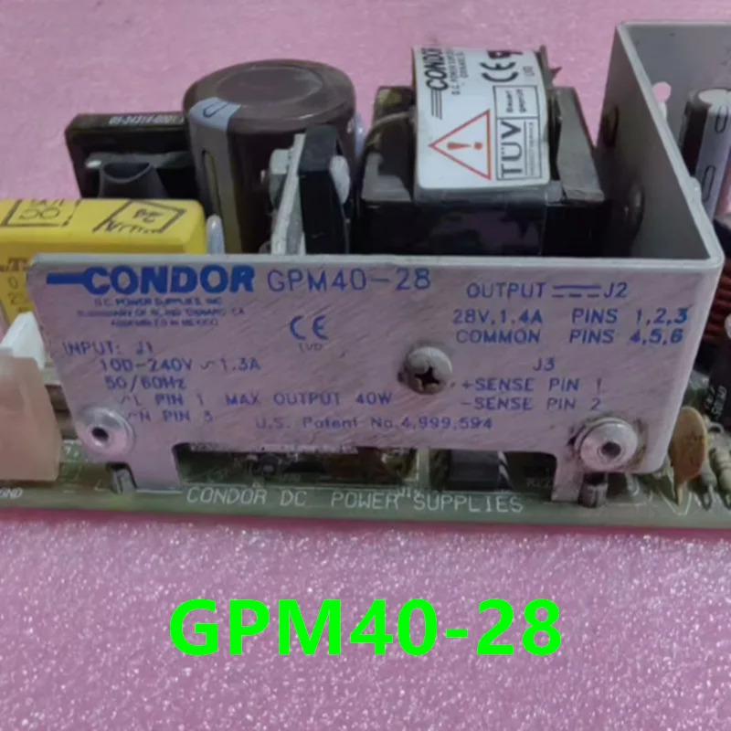 CONDOR 28V1.4A 40W GPM40-28리퍼 전원공급장치는 것처럼 작동