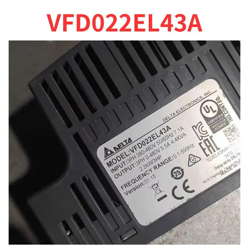 리퍼 완료 주파수 변환기 신 VFD022EL43A