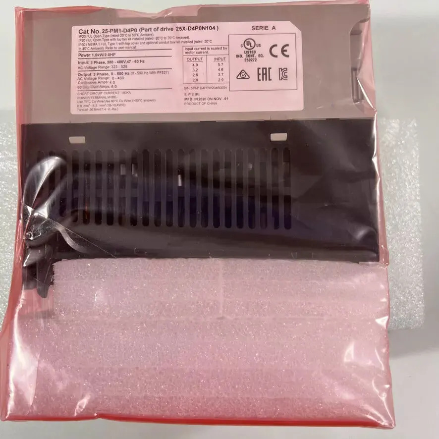 25-PM2-A011 25-PM2-A2P5 25-PM2-A1P6 25-PM2-A4P8 25-PM2-A8P0 Warrently