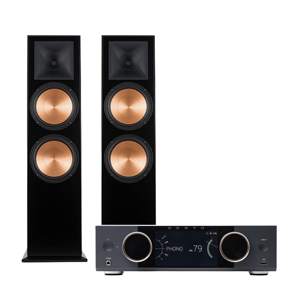 온쿄 MUSE Y-50 네트워크 올인원 앰프 + 클립쉬 RF-7 III 스피커 하이파이 패키지 - 상품 이미지
