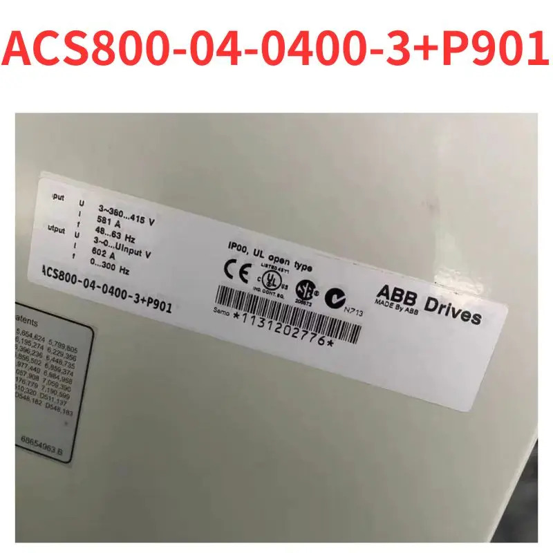 리퍼 완료 ACS800-04-0400-3 P901 주파수 변환기 신