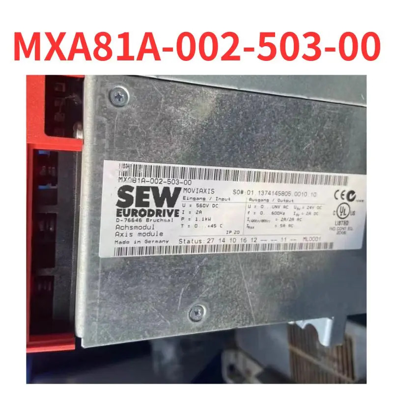 MXA81A-002-503-00 서보 드라이버 리퍼 완료 신