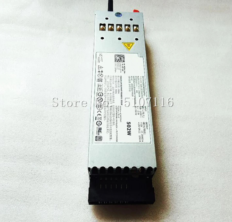 DELL R610 502W 서버 전원공급장치 C502A-S0 MU791 XTGFW C472K