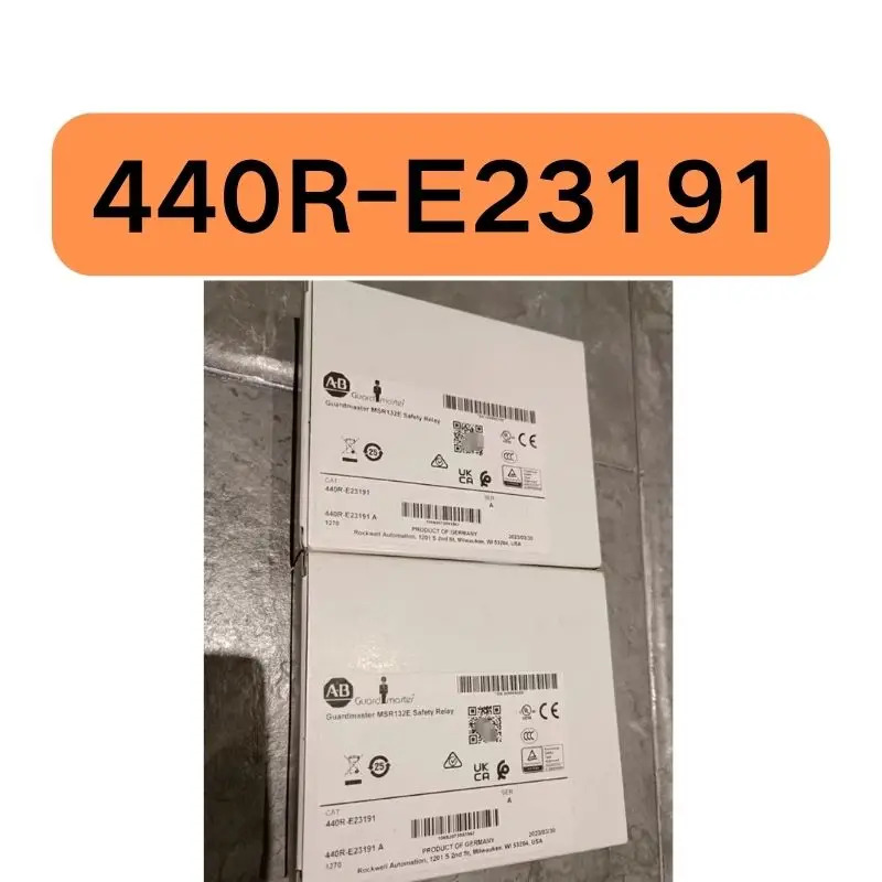 신형 안전 릴레이 MSR132E 440R-E23191