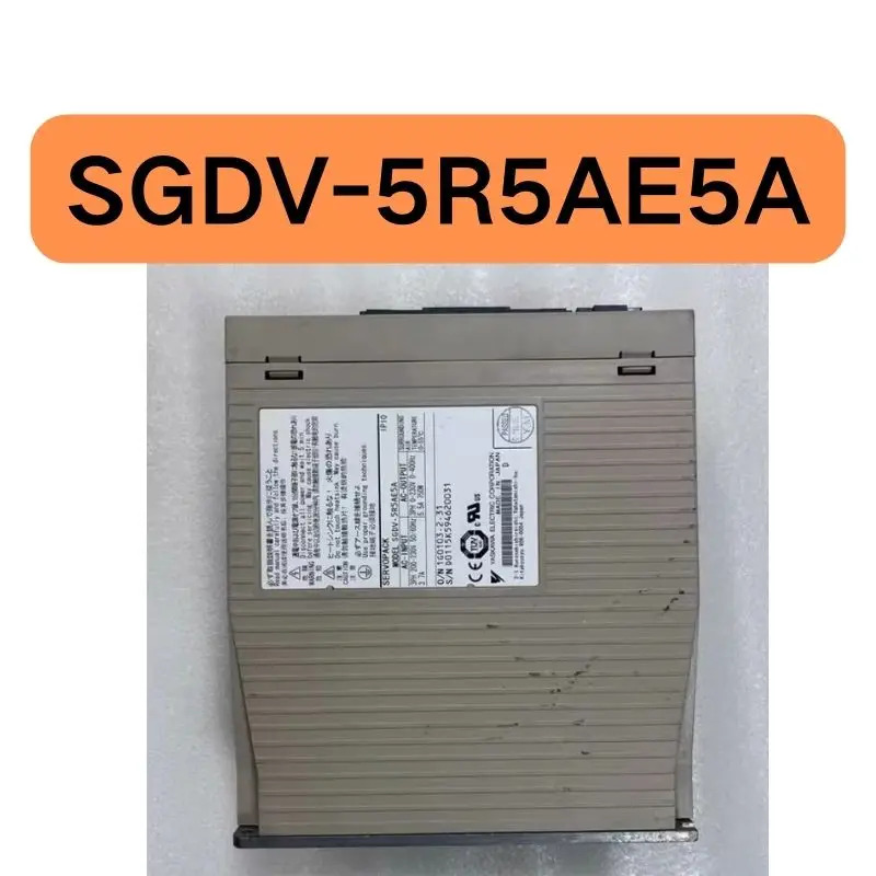 리퍼 SGDV-5R5AE5A 5 시리즈 서보 드라이버 완료 기능 손상 750W