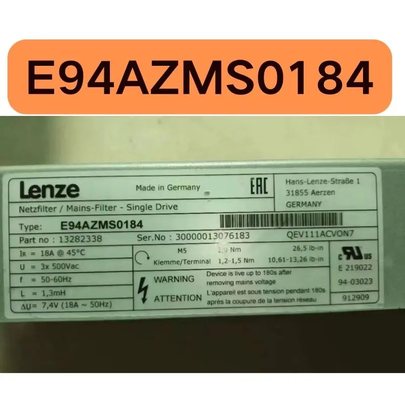 리퍼 9400 필터 E94AZMS0184 완료 정상 기능