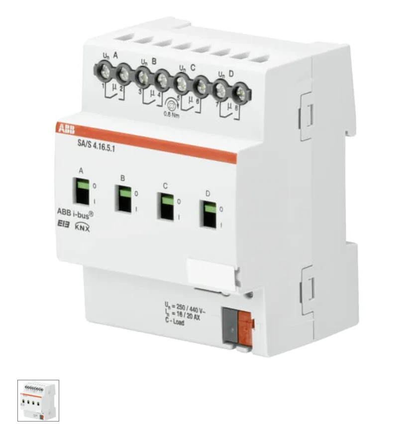 ABB 접촉기 상세 정보 SA/S4.16.5.1 ID 2TAZ710041R5161