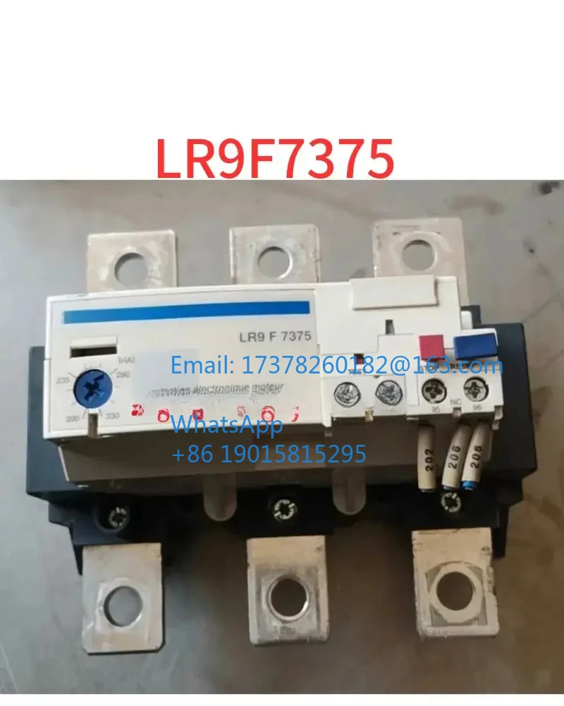 LR9F7375 열 과부하 계전기를 리퍼했습니다.