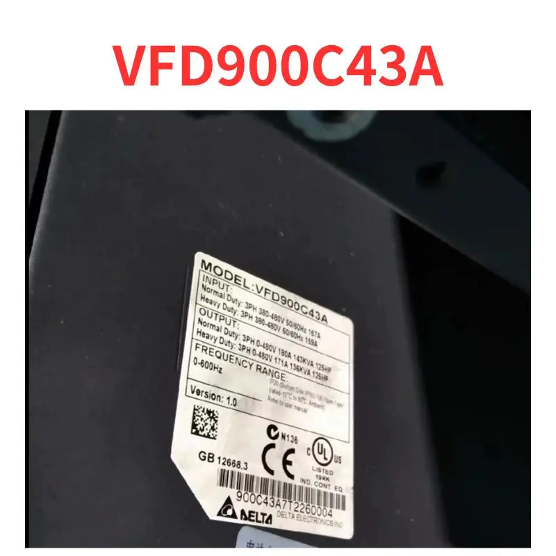 리퍼 완료 주파수 변환기 신 VFD900C43A