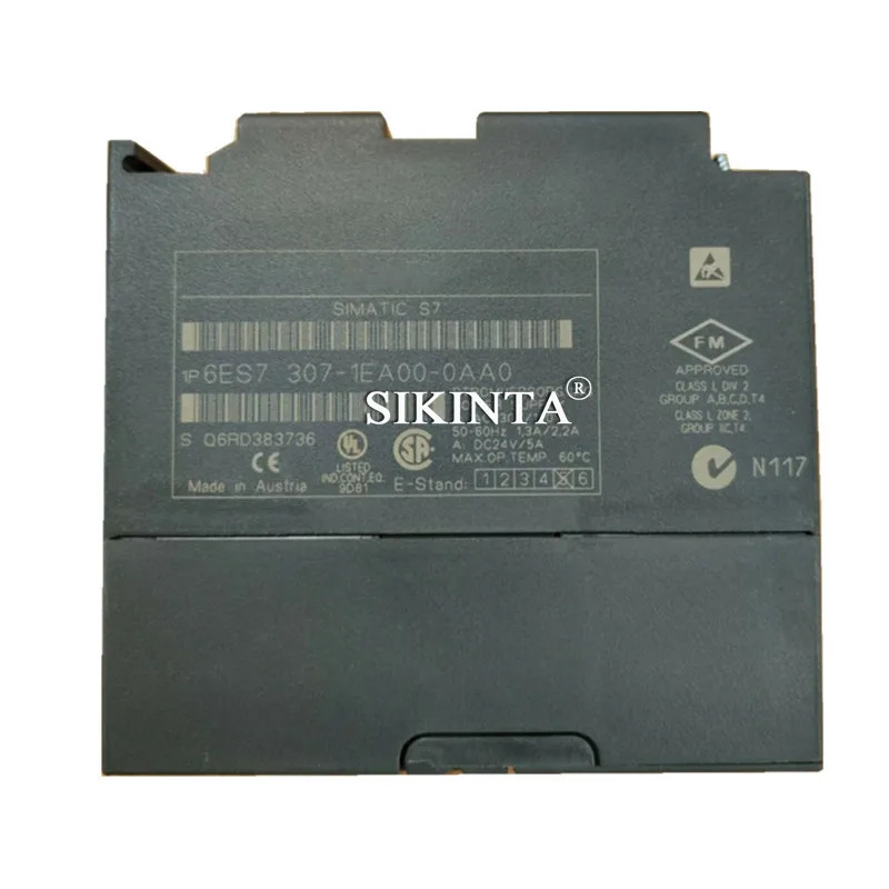 S7-300 시리즈 PS307 PLC 전원공급장치 모듈 6ES7307-1EA01-0AA0 6ES7 307-1EA00-0AA0 완전히 리퍼